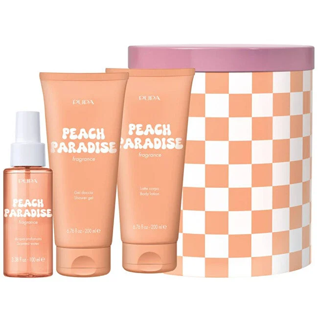 Pupa milano Kit scatola regalo Peach Paradise Happy 4