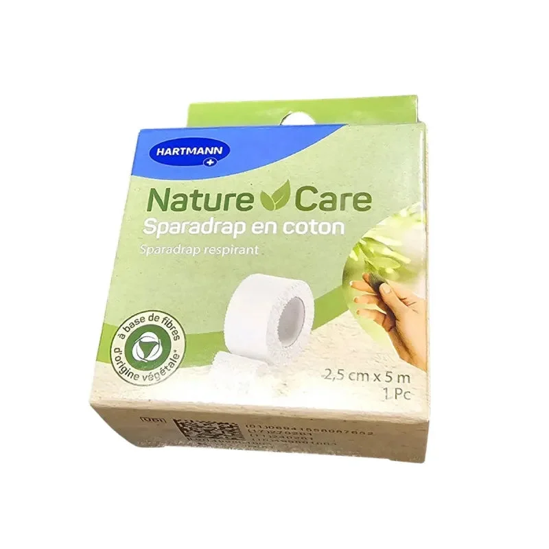 Hartmann Nature Care Sparadrap Nastro Di Fissaggio In 100% Cotone 2.5Cm X 5Cm