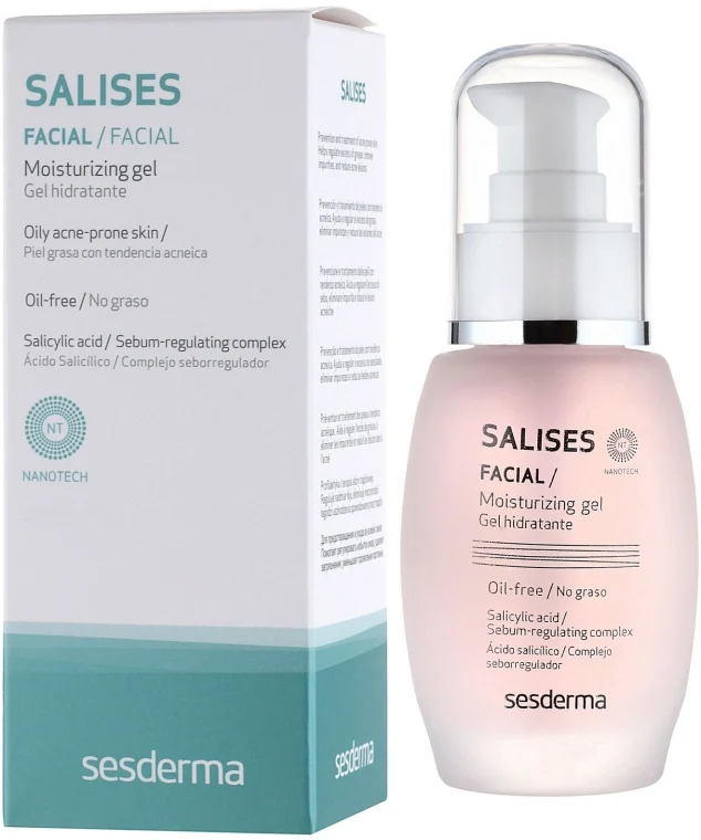 Gel idratante per la pelle grassa