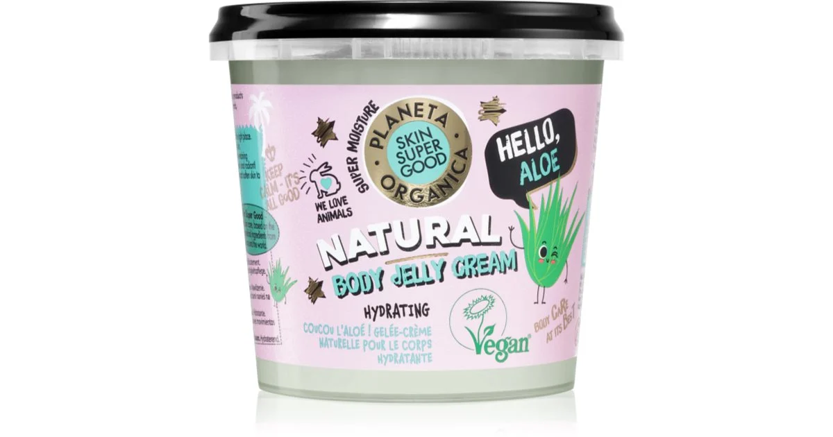 Natura Siberica Hello Aloe Crema Gelatina Idratante Corpo 360ml