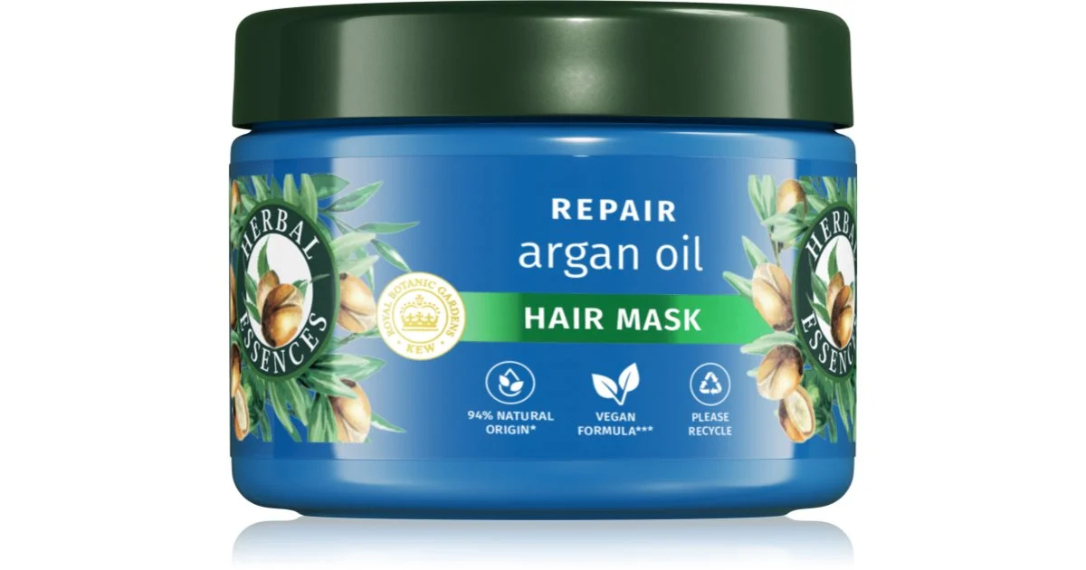 Herbal Essences Olio Di Argan Repair Maschera Nutriente Intensa Per Capelli 300 Ml