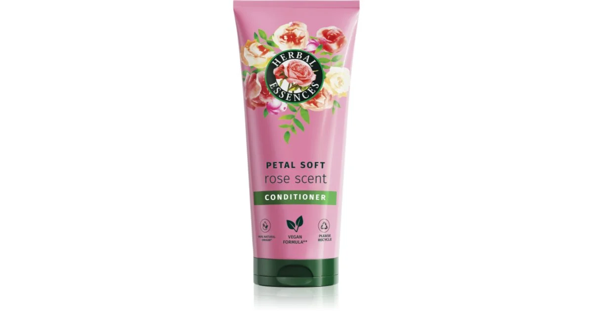 Herbal Essences Rose Scent Petal Soft Balsamo Per Capelli Secchi E Danneggiati 250 Ml