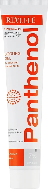 Gel rinfrescante con pantenolo