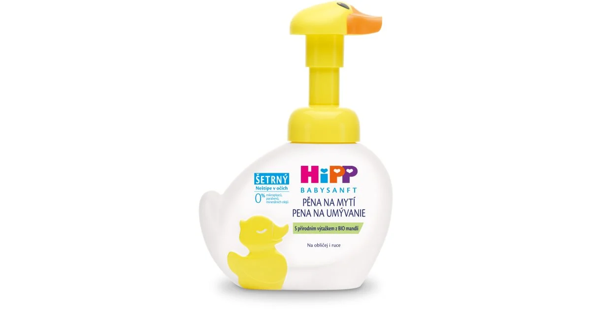 Hipp Babysanft Sensitive Mousse Detergente Per Bambini 3 Anni+ 250 Ml