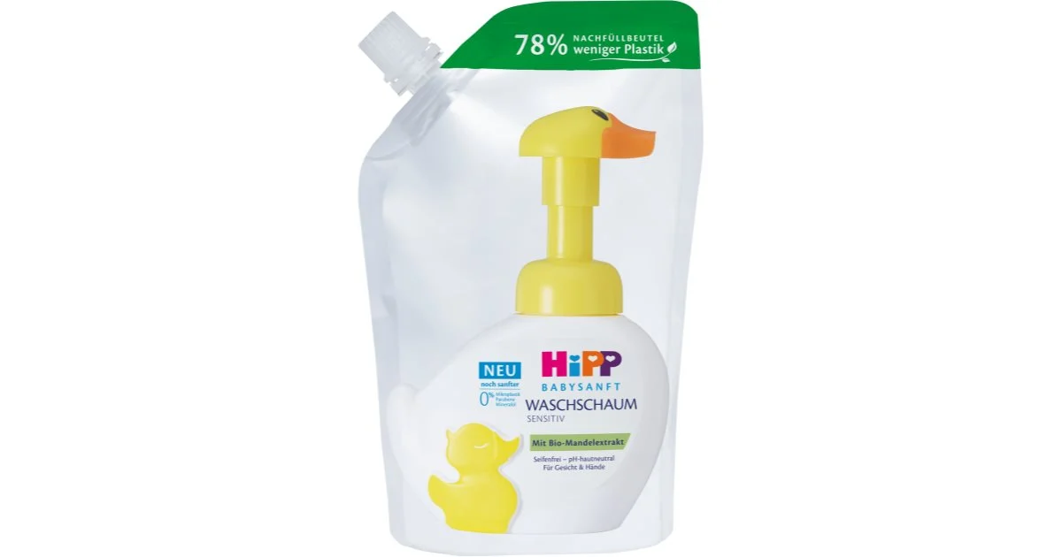 Hipp Babysanft Sensitive mousse detergente ricarica 250 ml