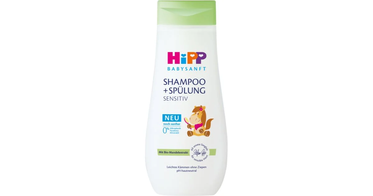 Hipp Babysanft Sensitive Shampoo E Balsamo Per Neonati 200 Ml