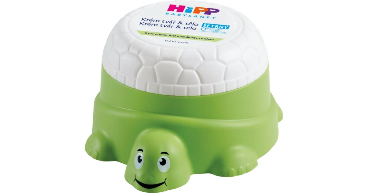 Hipp Babysanft Turtle crema per bambini per viso e corpo Sensitive 100 ml