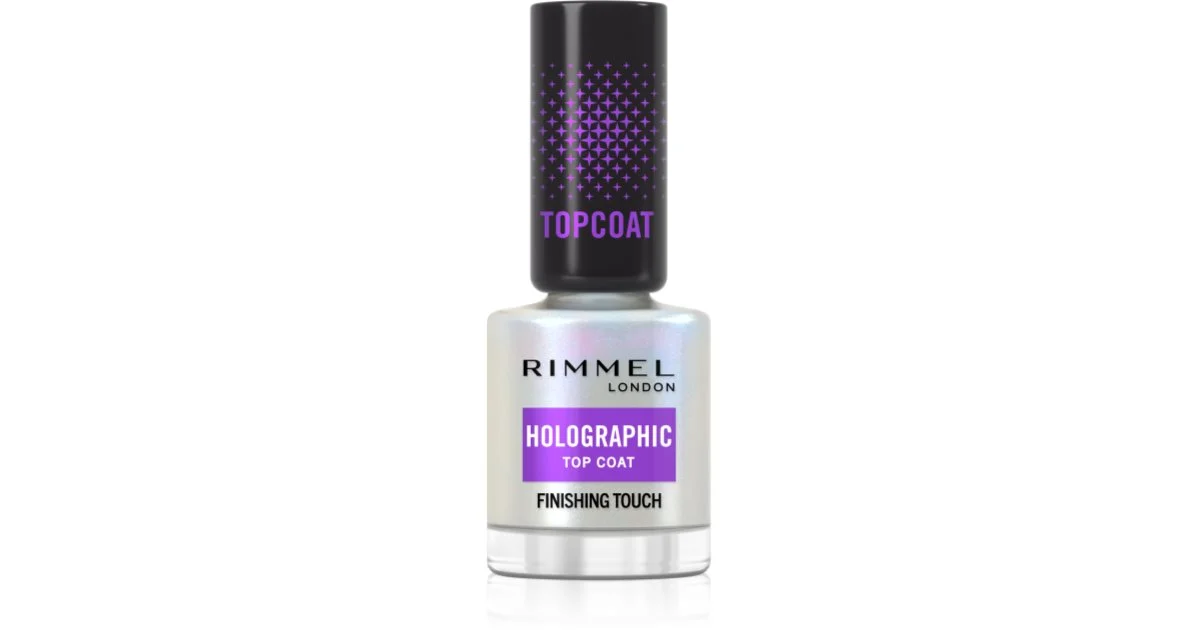 Rimmel Holographic top coat unghie con glitter 12 ml