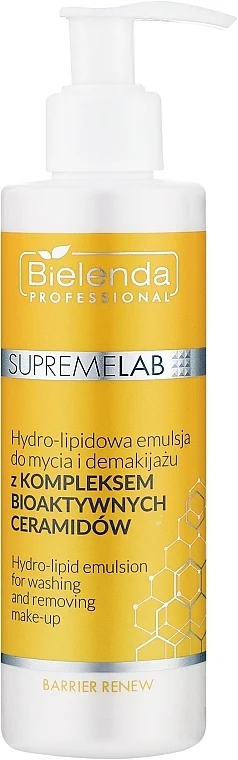 Emulsione idrolipidica detergente e struccante