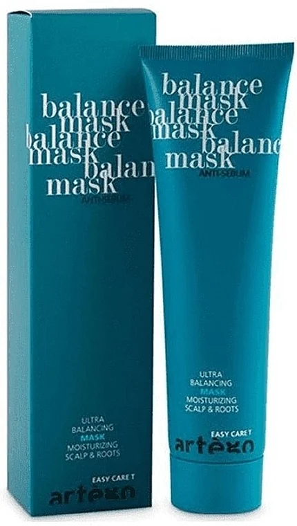 Maschera ultra riequilibrante per il cuoio capelluto grasso