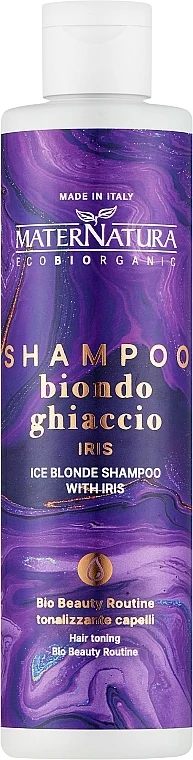 Shampoo tonalizzante per capelli biondo ghiaccio
