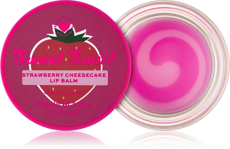 I Heart Revolution Sweet Swirl maschera idratante per le labbra colore Strawberry Cheesecake 8.1 g