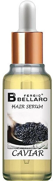 Siero per capelli con estratto di caviale