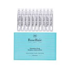 Rosebaie Ricino Trattamento Monodose Prevenzione Anticaduta 10 fiale 100ml