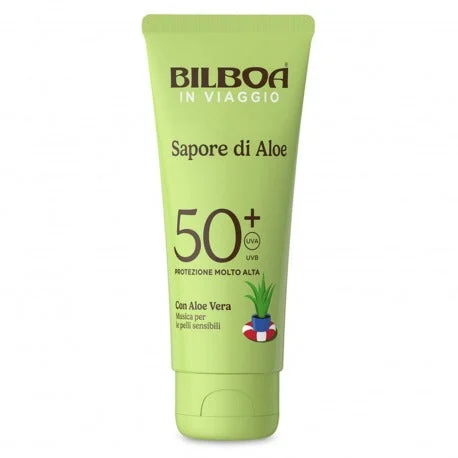 Bilboa In Viaggio Sapore Di Aloe Spf50+ Protezione Molto Alta Con Aloe Vera 75 Ml