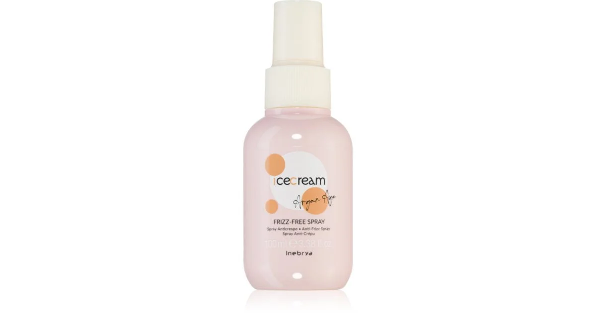 Inebrya Argan-Age spray ultraleggero contro i capelli crespi 100 ml