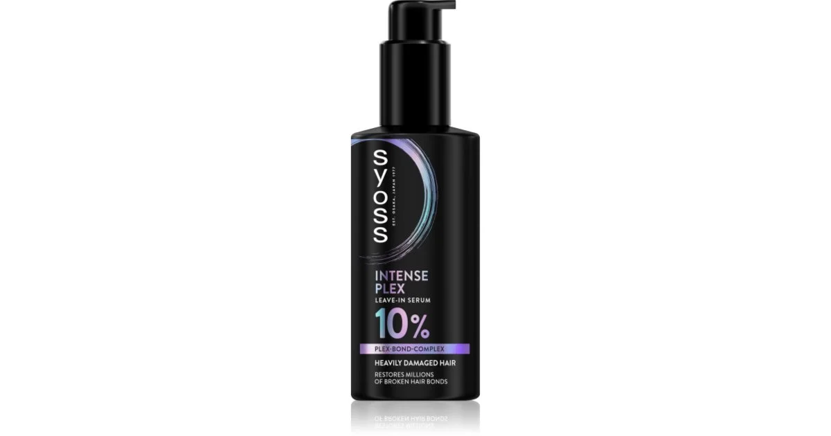 Syoss Intense Plex siero senza risciacquo per capelli molto danneggiati 100 ml