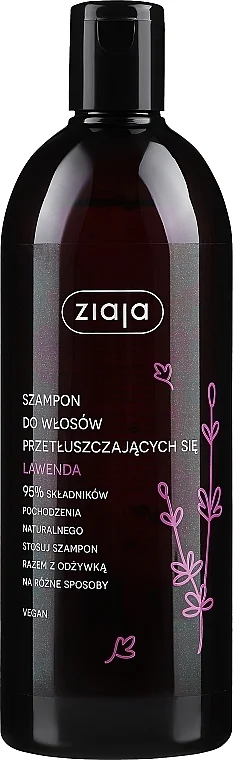 Shampoo alla lavanda per capelli grassi