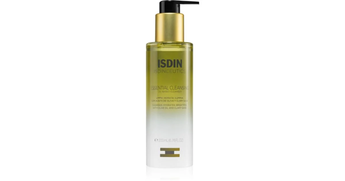 ISDIN Isdinceutics Essential olio di pulizia profonda effetto idratante 200 ml