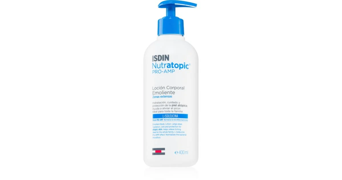 ISDIN Nutratopic PRO-AMP latte lenitivo corpo per pelli atopiche 400 ml