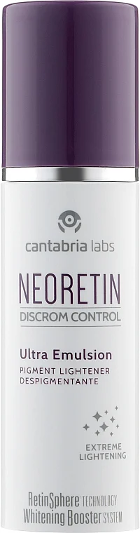Emulsione schiarente per tutti i tipi di pelle