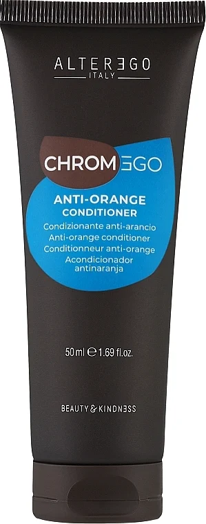 Condizionante per neutralizzare il pigmento arancione
