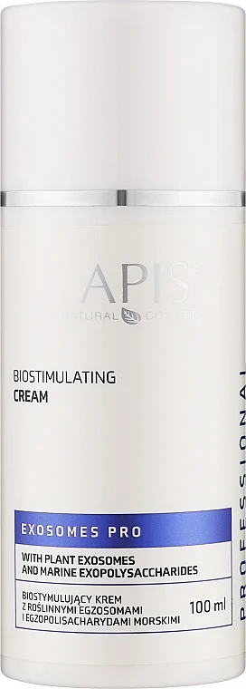 Crema viso biostimolante con esosomi vegetali