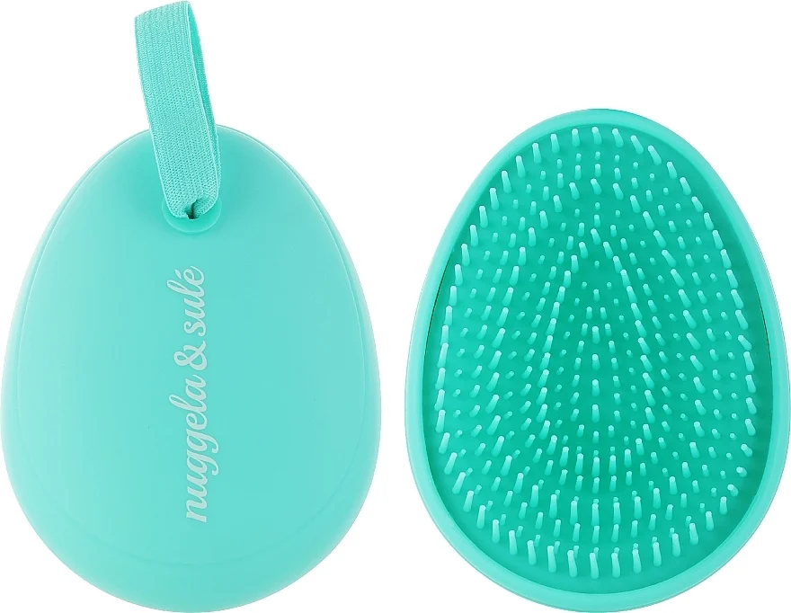 Spazzola per capelli, turchese