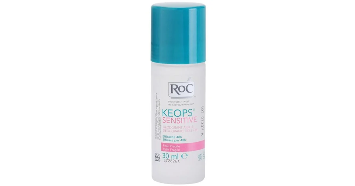 RoC Keops Sensitive deodorante roll-on per pelli sensibili 48h 30 ml