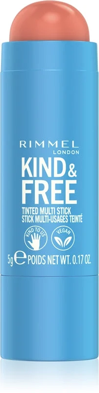 Rimmel Kind & Free makeup multi-funzione per occhi, labbra e viso colore 002 Peachy Cheeks 5 g