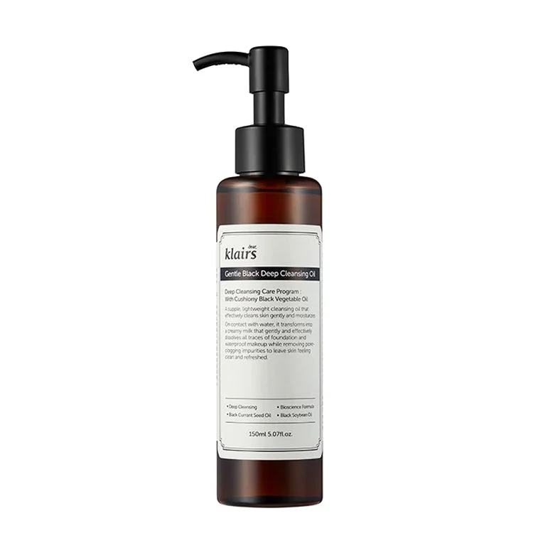Olio detergente profondo nero delicato 150 ml