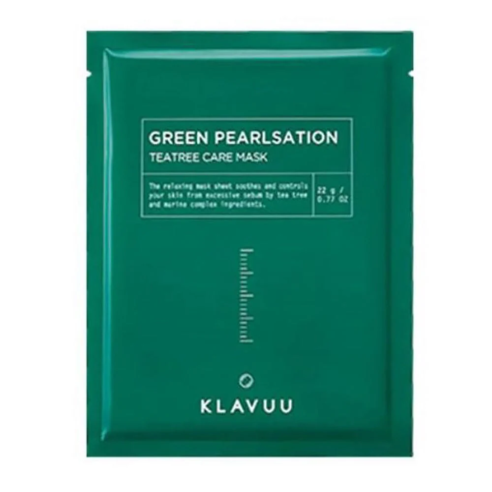 Maschera per la cura dell'albero del tè Green Pearlsation 22g