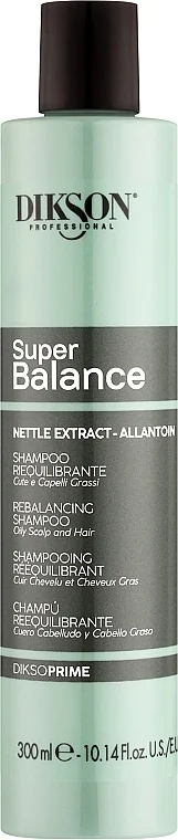 Shampoo seboregolatore per cuoio capelluto e capelli grassi con estratto di ortica