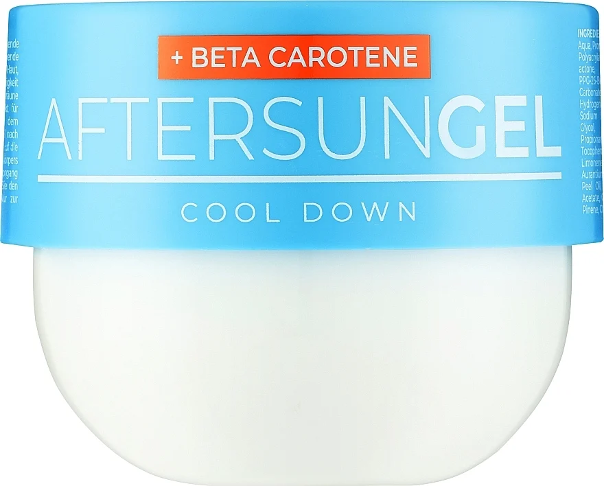 Gel doposole con beta-carotene