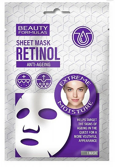 Maschera viso al retinolo