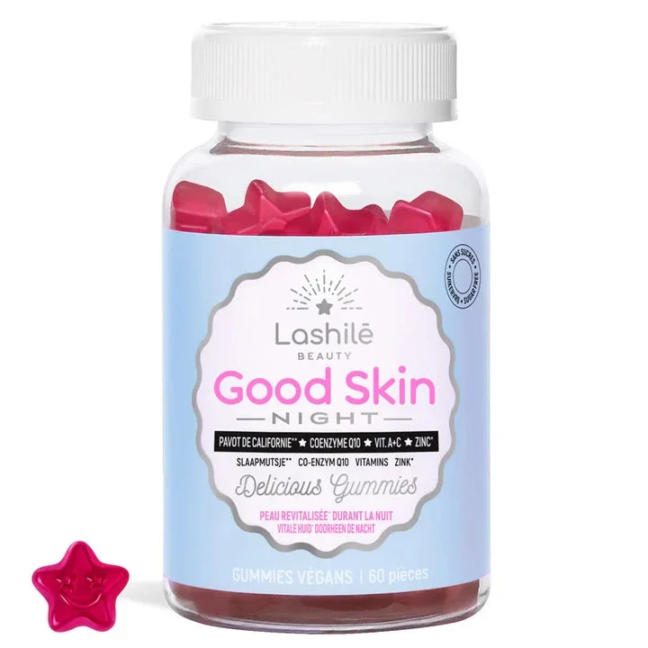 Lashilé Beauty Good Skin Night Senza Zuccheri 60 gummies