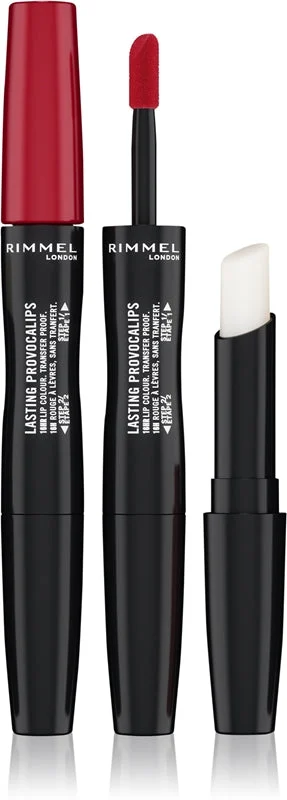 Rimmel Lasting Provocalips Double Ended rossetto lunga tenuta colore 740 Caught Red Lip 3,5 g