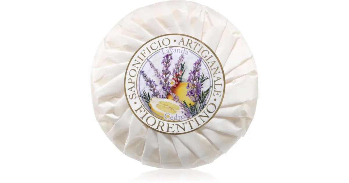 Saponificio Artigianale Fiorentino Lavanda e cedro sapone solido naturale 100 g