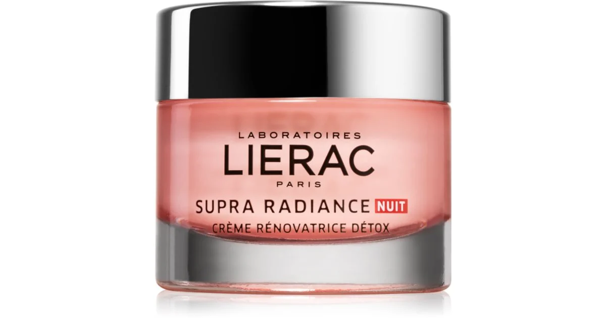 Lierac Supra Radiance Crema Notte Detox Rinnovante - 50 ml