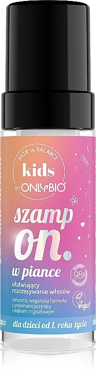 Shampoo per bambini per facilitare la pettinatura dei capelli