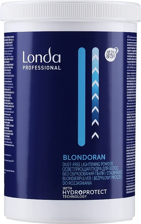 Polvere decolorante per capelli