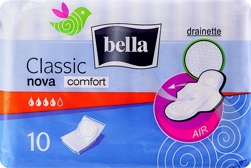 Assorbenti Classic Nova Comfort Drainette, 10 pz
