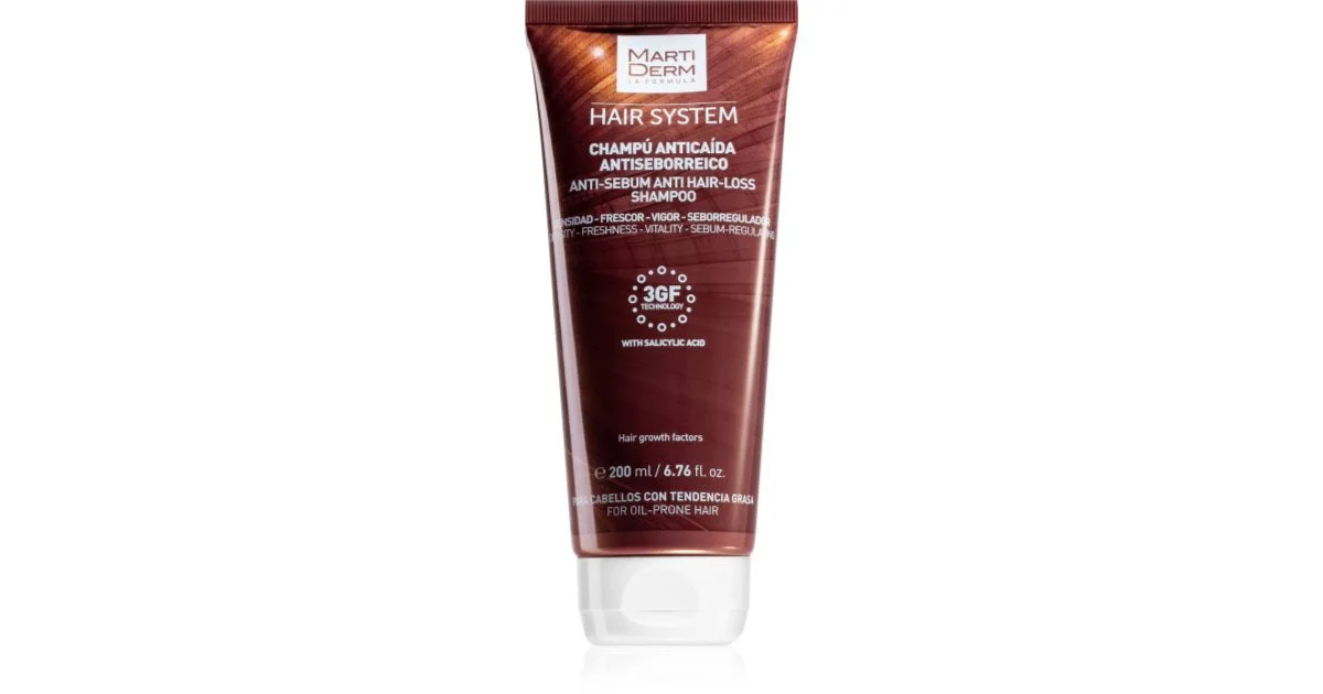 Martiderm Anti Sebo Anticaduta Shampoo 200ml