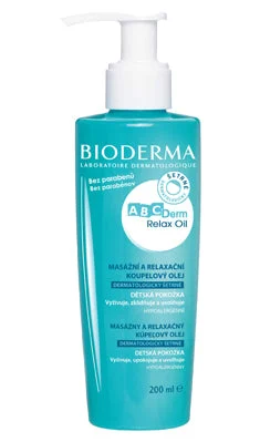 Bioderma Olio da bagno per massaggi e relax per bambini ABCDerm (Olio Relax) 200 ml