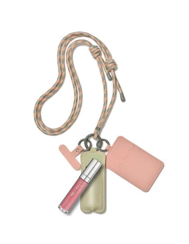 Pupa Everywear - Miss Pupa Gloss - Tracolla Regolabile, Phone Patch, Porta Carte, Porta Gloss 001 (5 Ml)