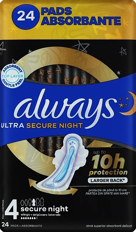 Assorbenti, misura 4, 24 pz.