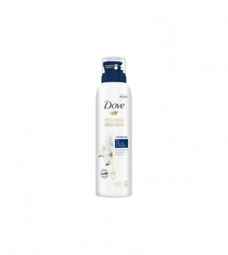 Dove Mousse Doccia 200 Ml Idratante Con Olio Di Cotone