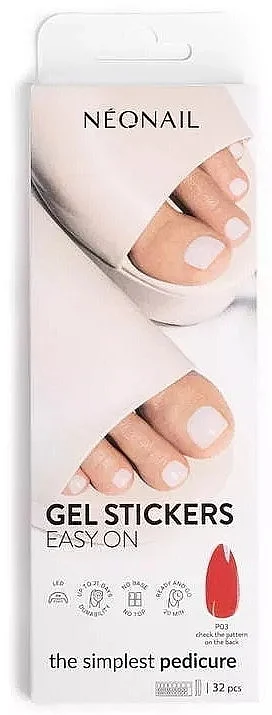 Kit smalto semipermanente in sticker per pedicure