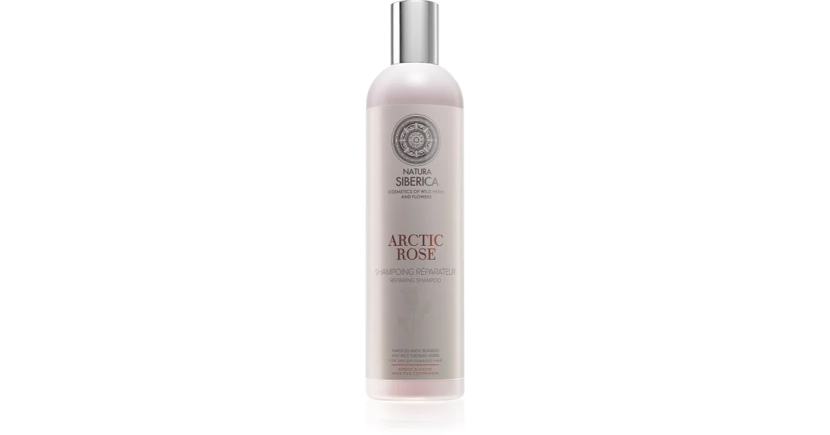 Natura Siberica Copenhagen Arctic Rose shampoo rigenerante per capelli rovinati e secchi 400 ml