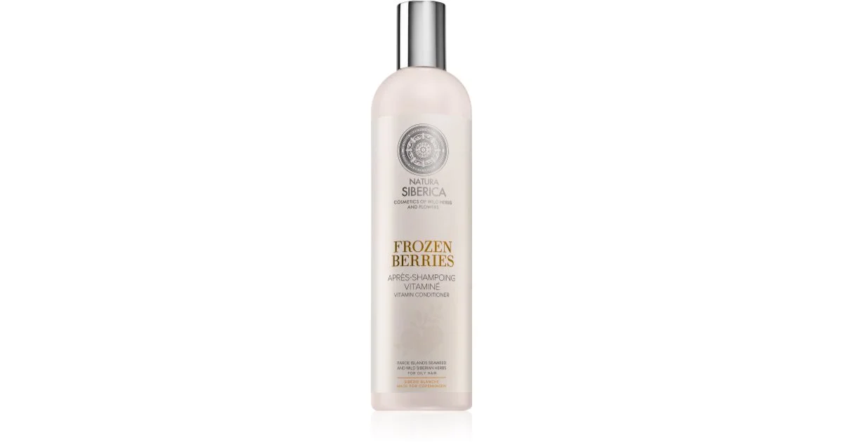 Natura Siberica Copenhagen Frozen Berries balsamo alle vitamine per capelli grassi 400 ml